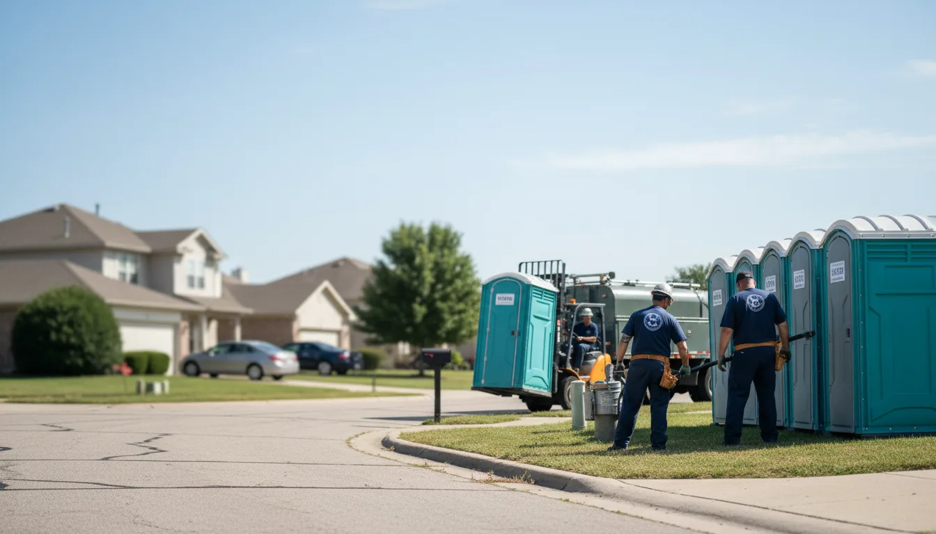 Porta Potty Rental in Nelsonville, OH near me